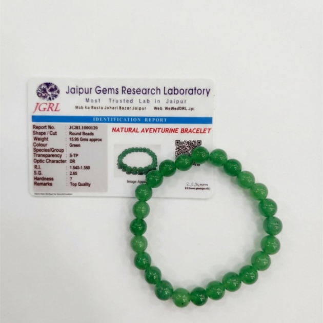 Natural Green Aventurine Bracelet - Opportunity & Good Luck